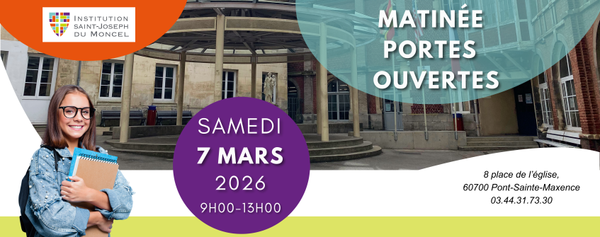 Portes Ouvertes : Samedi 7 Mars 2026