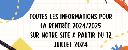 rentrée 2024/2025