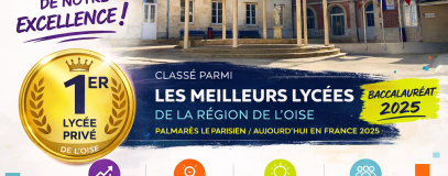Classement 2025 des meilleurs lycées privés de l'Oise 